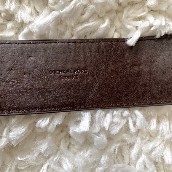 Michael Kors brown buckle belt - Picture 5 of 6